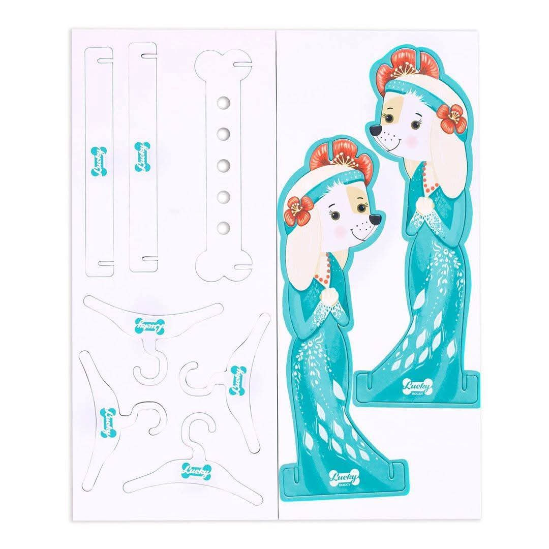 Lucky Mimi Сarnaval – Căţeluşă de Pluş Premium Lucky Doggy