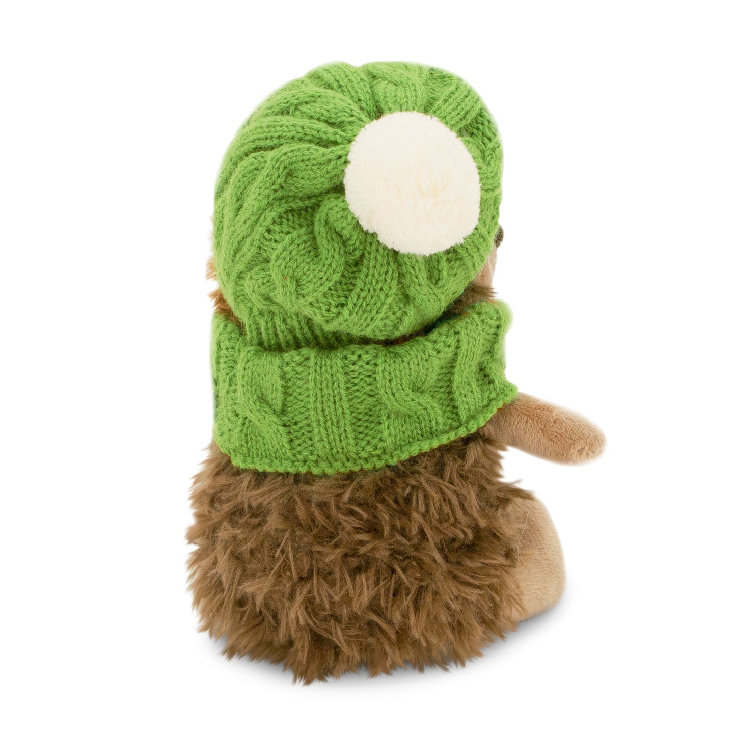 Life – Fluffy Ariciul pufos cu căciuliță verde, în cutie de colorat tip căsuță (18 cm)