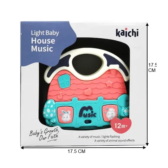 Casuta interactiva bebe cu lumini si sunete