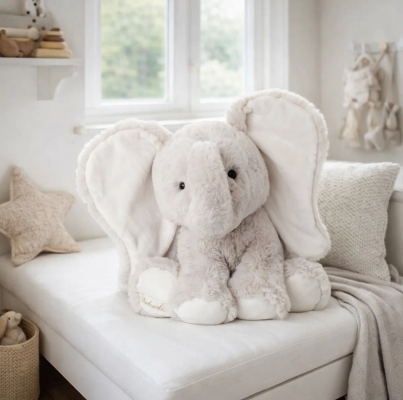 Danny – Elefant de Pluș Premium 30 cm