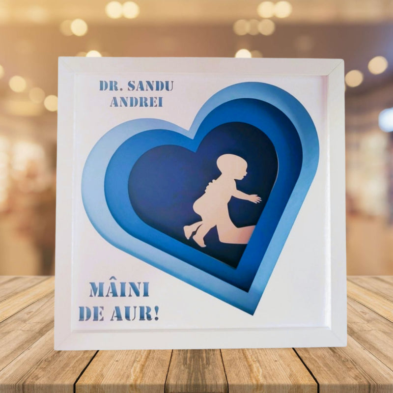 Tablou luminos personalizat Medic 2