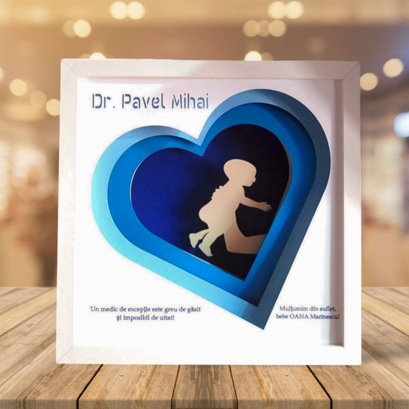 Tablou luminos personalizat Medic 3
