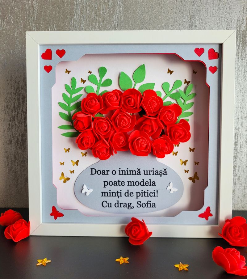 Tablou luminos personalizat Învățătoare / Educatoare / Profesoară 2