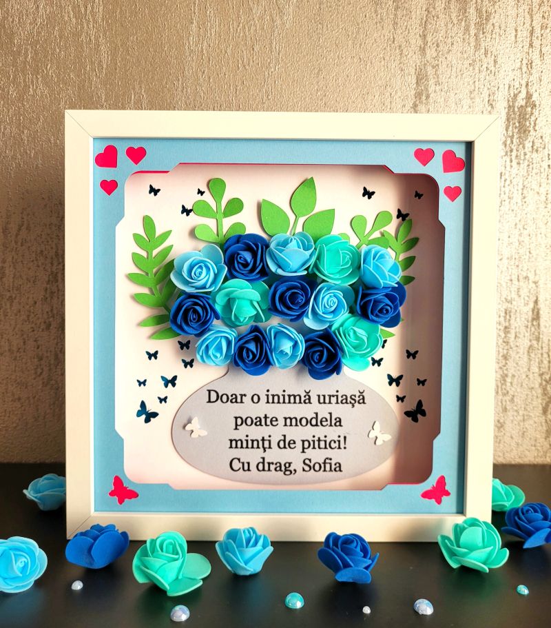 Tablou luminos personalizat Învățătoare / Educatoare / Profesoară 2
