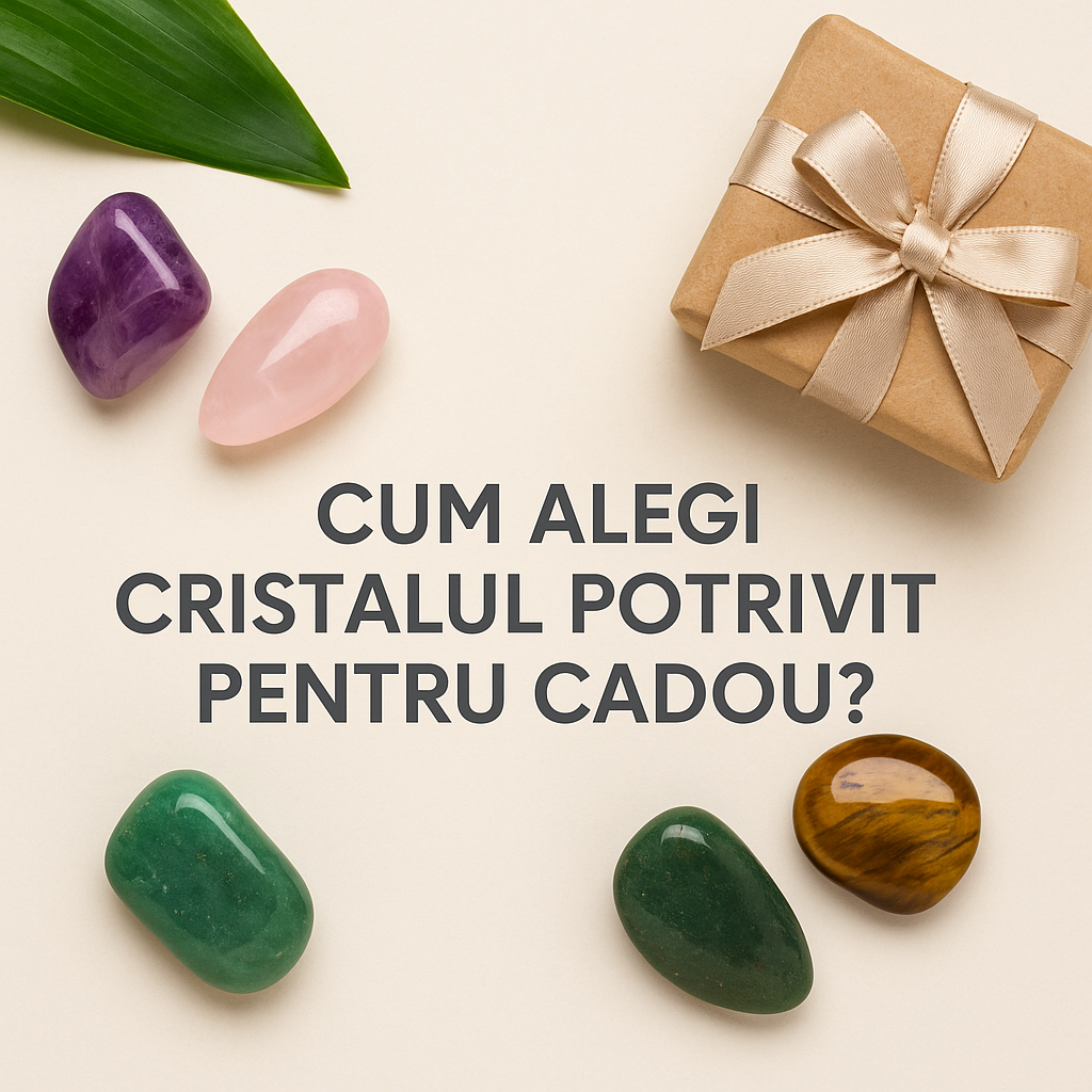 Cum Alegi Cristalul Potrivit Pentru Cadoul Tău? Ghid Esențial Pentru Daruri Cu Semnificație