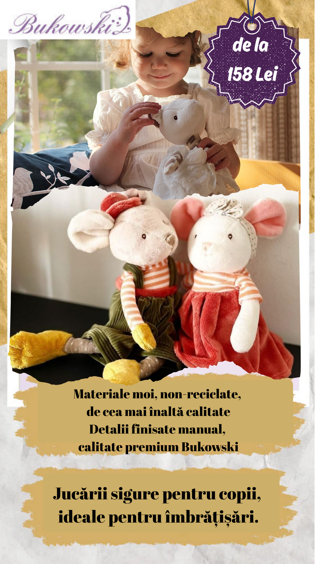 BUKOWSKI BEARS – PRIETENI PREMIUM PENTRU O VIAȚĂ