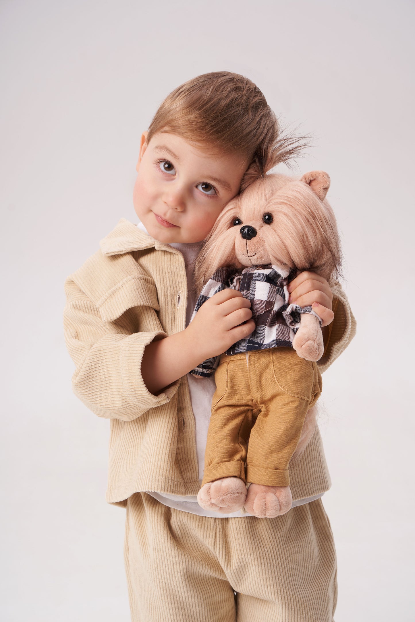 Lucky Andy – Căţeluş de Pluş Premium Lucky Doggy - Stylish Boy