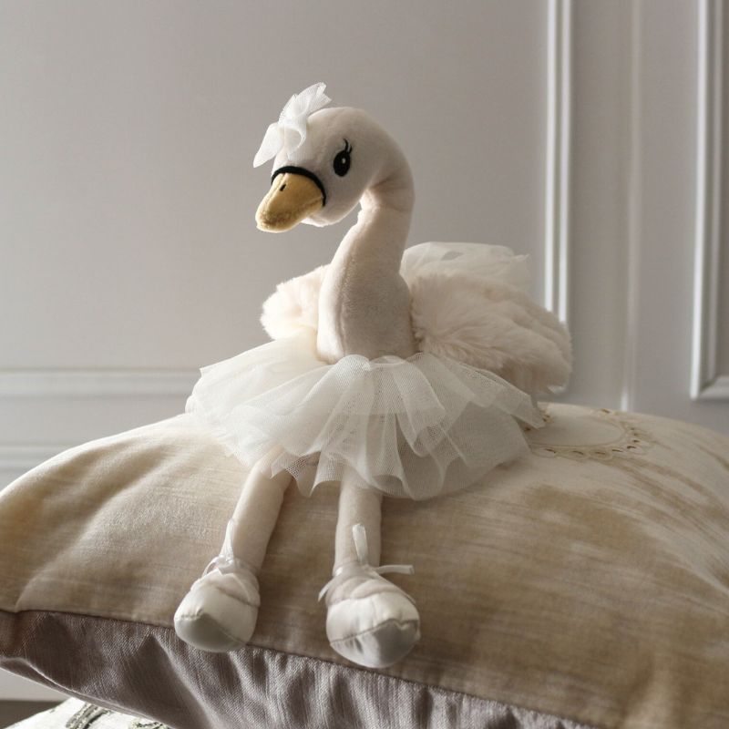 Balerina Odette – Lebădă de Pluș Premium 30 cm