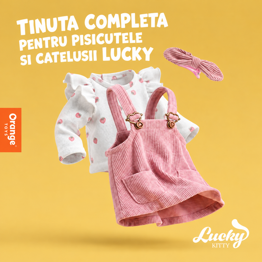 Set de hăinuțe Premium Melody Lucky Kitty