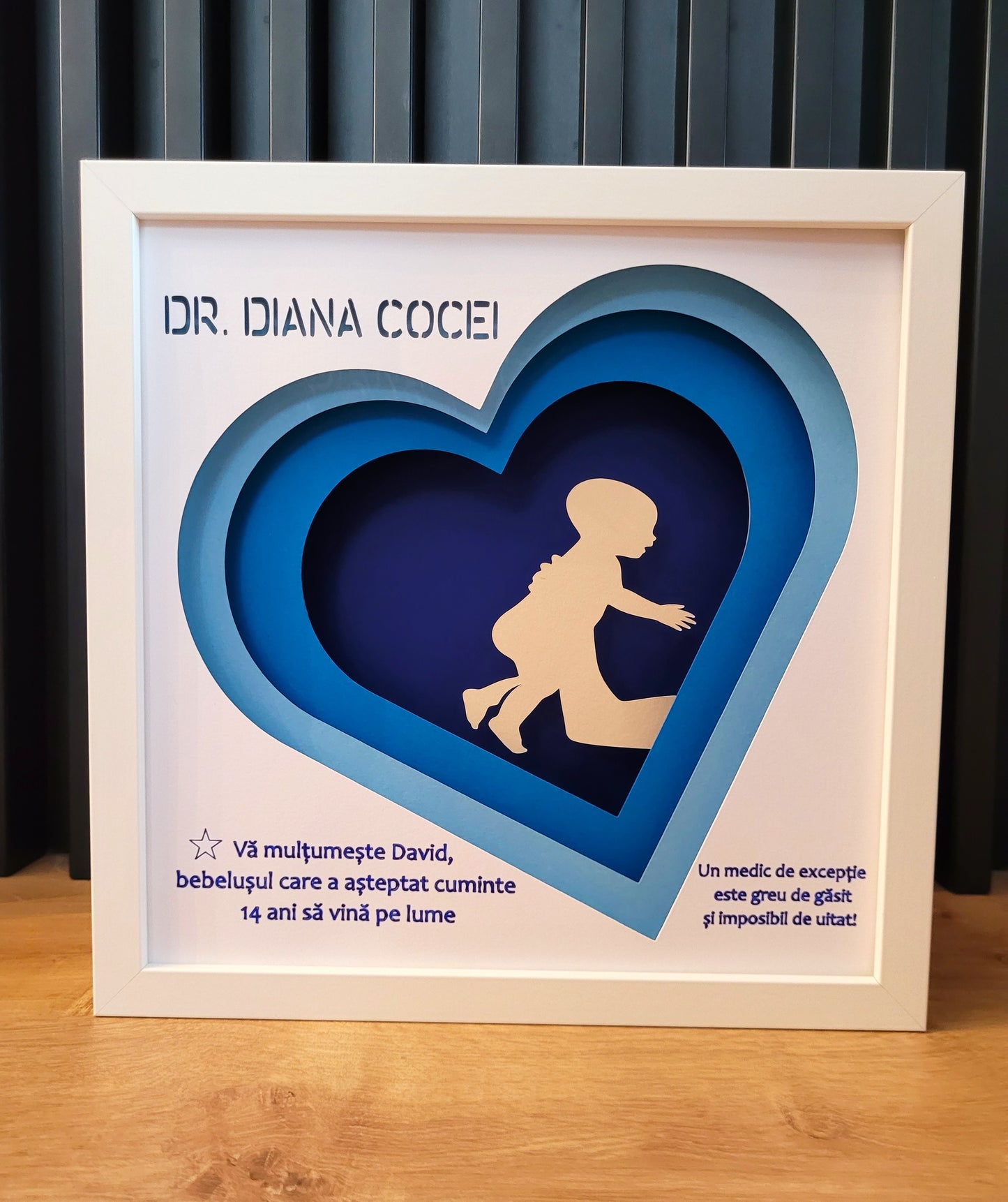 Tablou luminos personalizat Medic 3