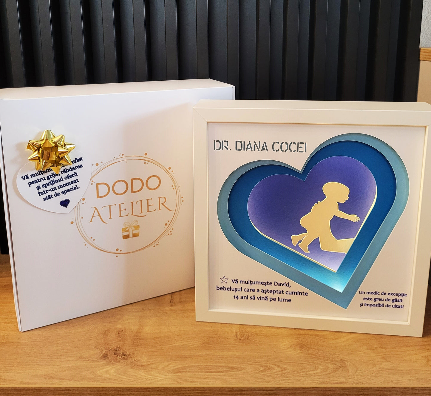 Tablou luminos personalizat Medic 3