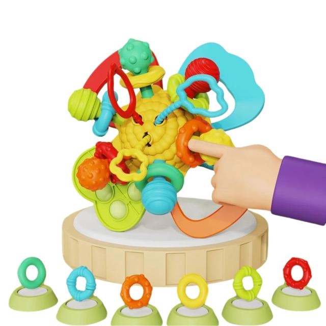 Jucarie gingivala Dborki, tip Montessori