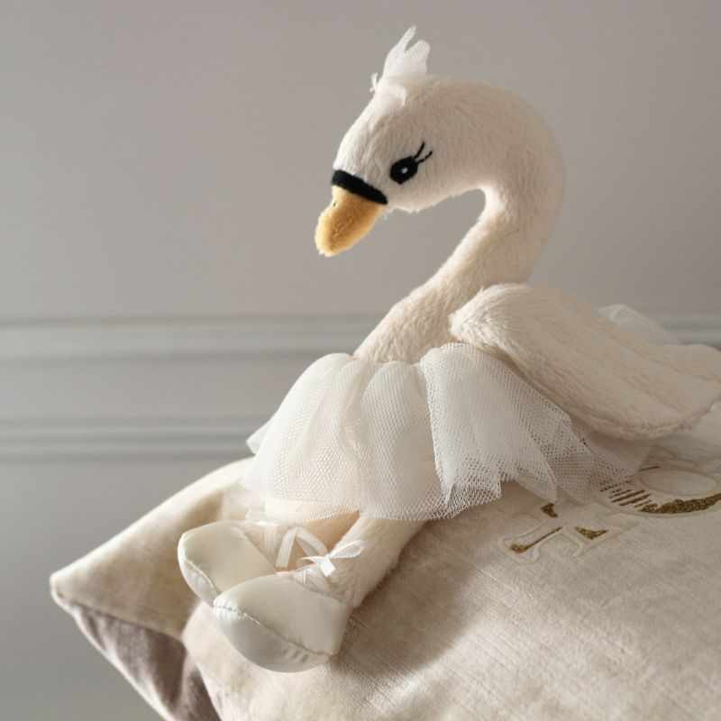 Balerina Odette – Lebădă de Pluș Premium 30 cm