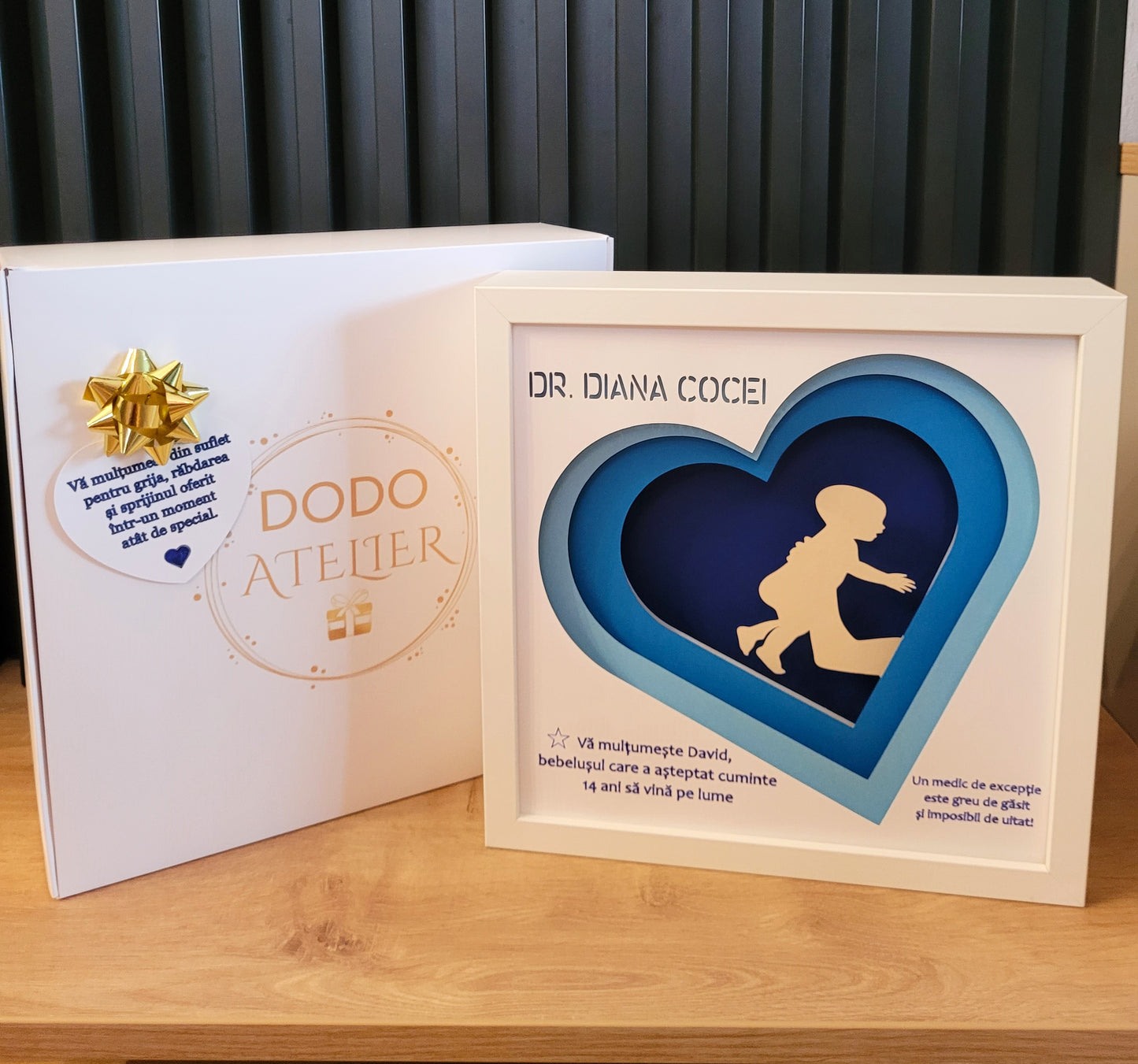 Tablou luminos personalizat Medic 3