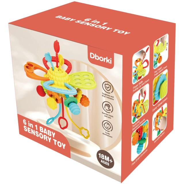 Jucarie gingivala Dborki, tip Montessori