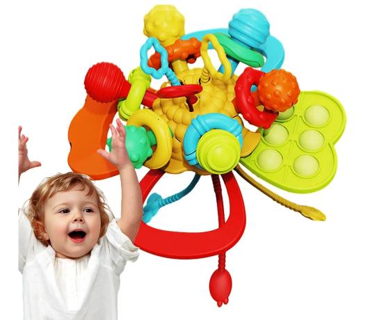 Jucarie gingivala Dborki, tip Montessori