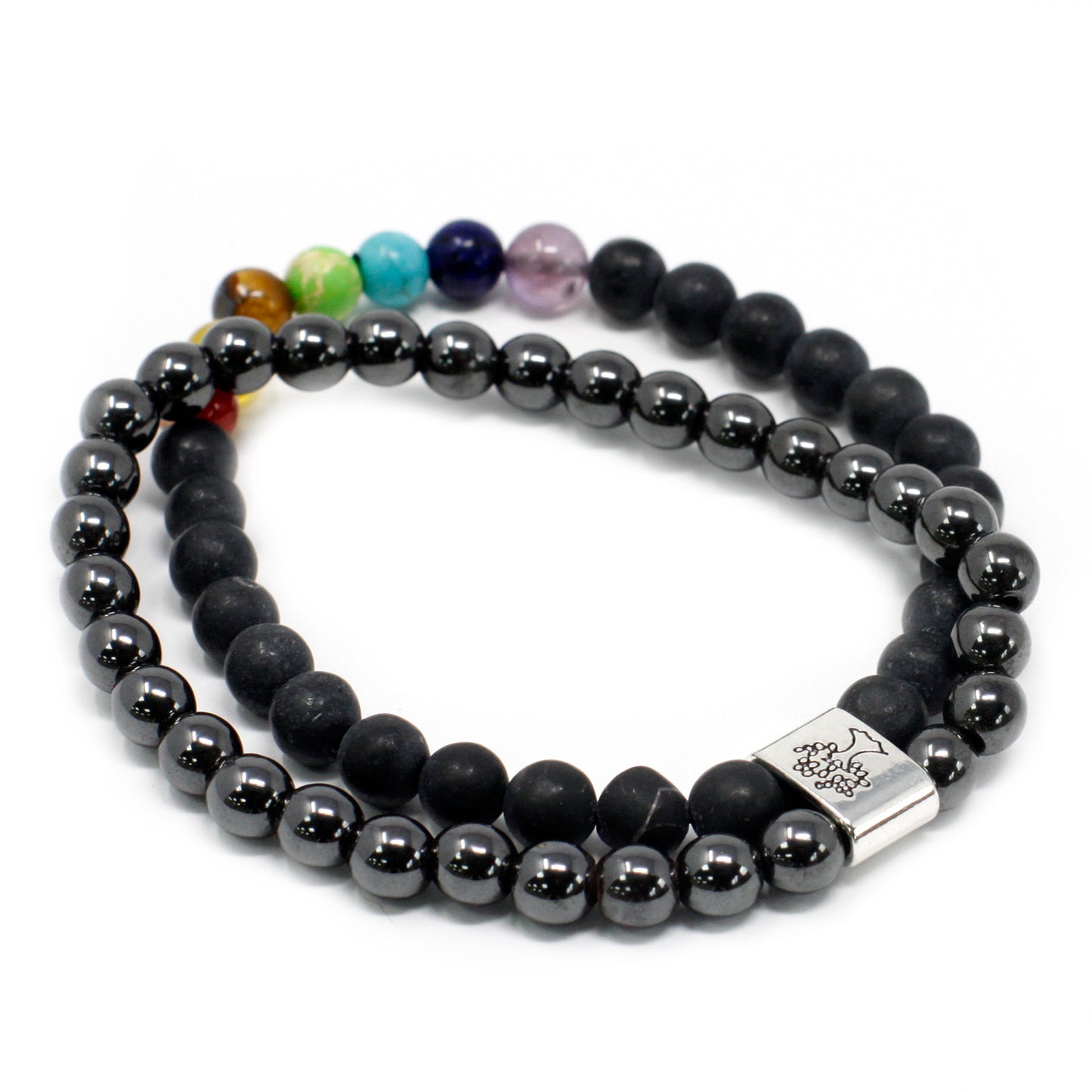 Brățară Magnetică Dublă - Onix - Protecție