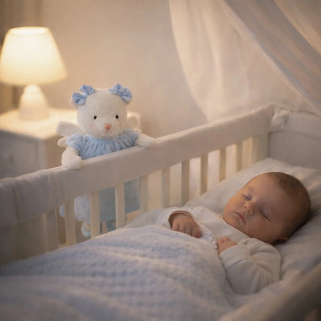 Angelina Îngerașul Păzitor – Ursuleț de Pluș Premium 30 cm