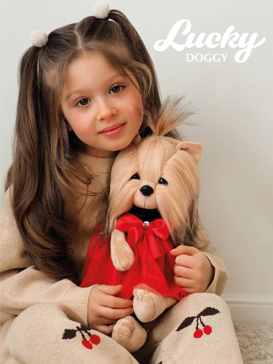 Lucky Yoyo Fiesta – Căţeluşă de Pluş Premium Lucky Doggy