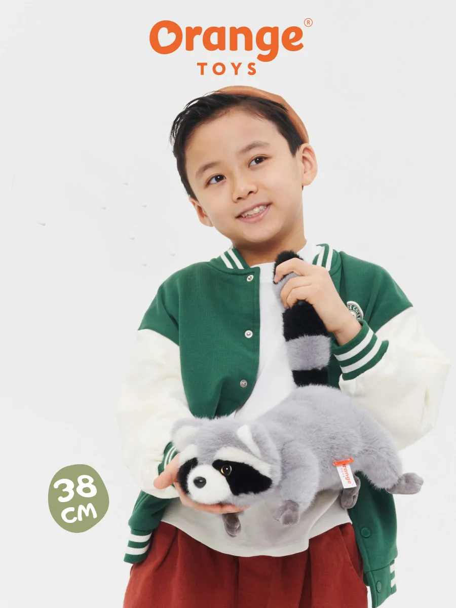 Bert – Ratonul Premium Ultra Pufos Orange Toys (38 cm)