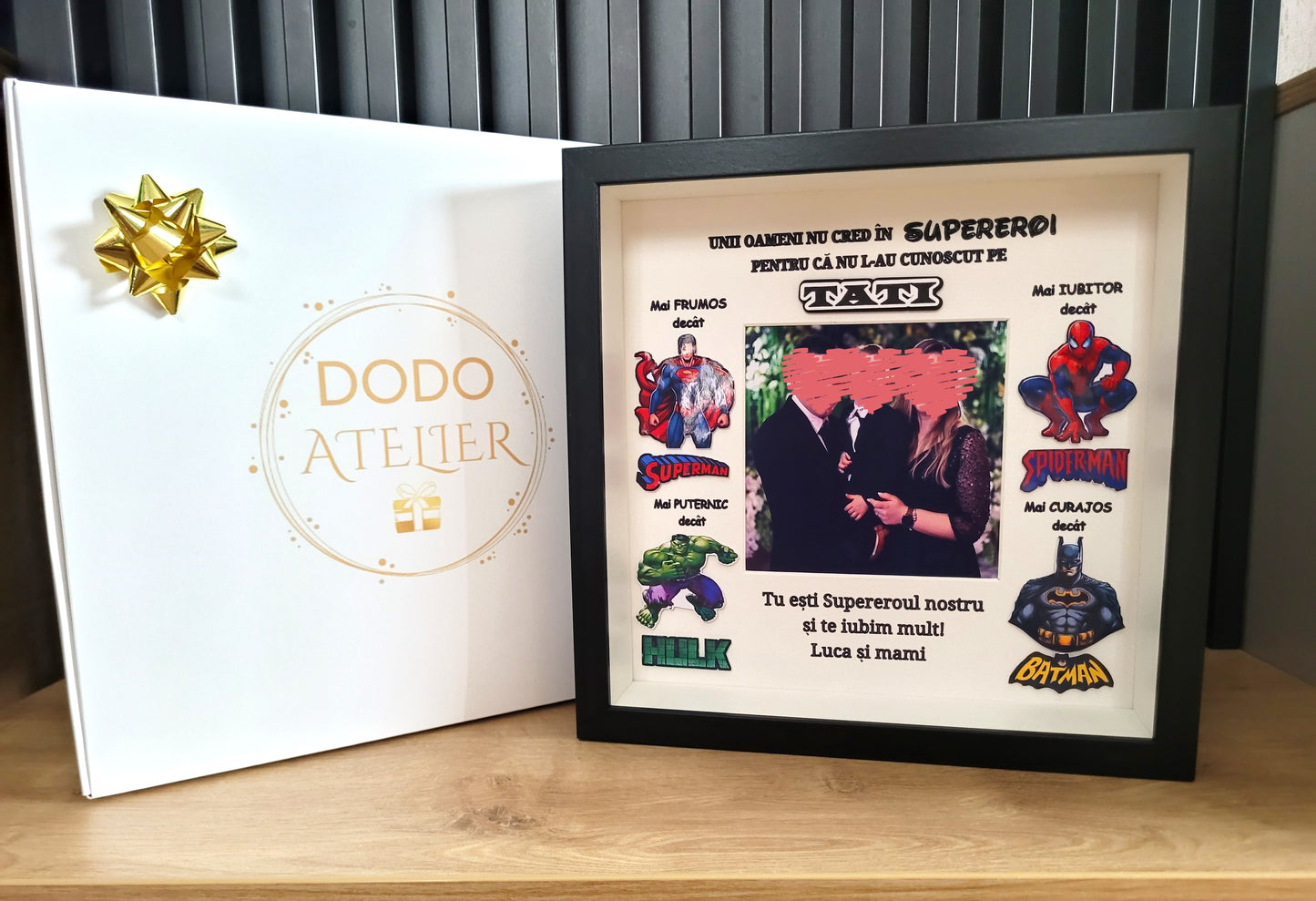 Tablou personalizat pentru tati – Cadoul perfect pentru eroul familiei
