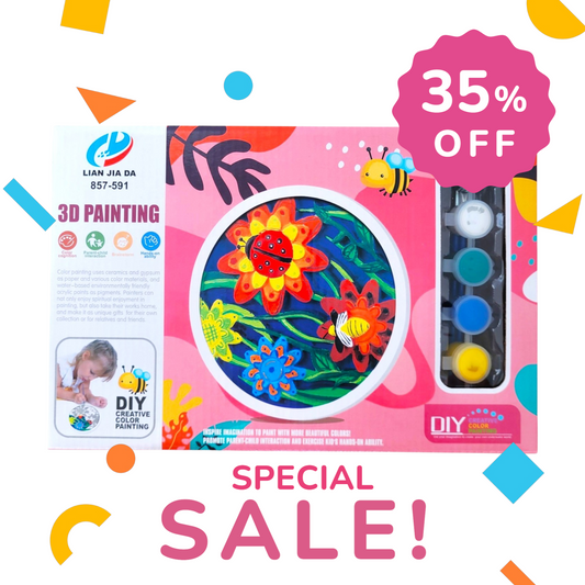 Set pictura, 3D, pentru copii, multicolor