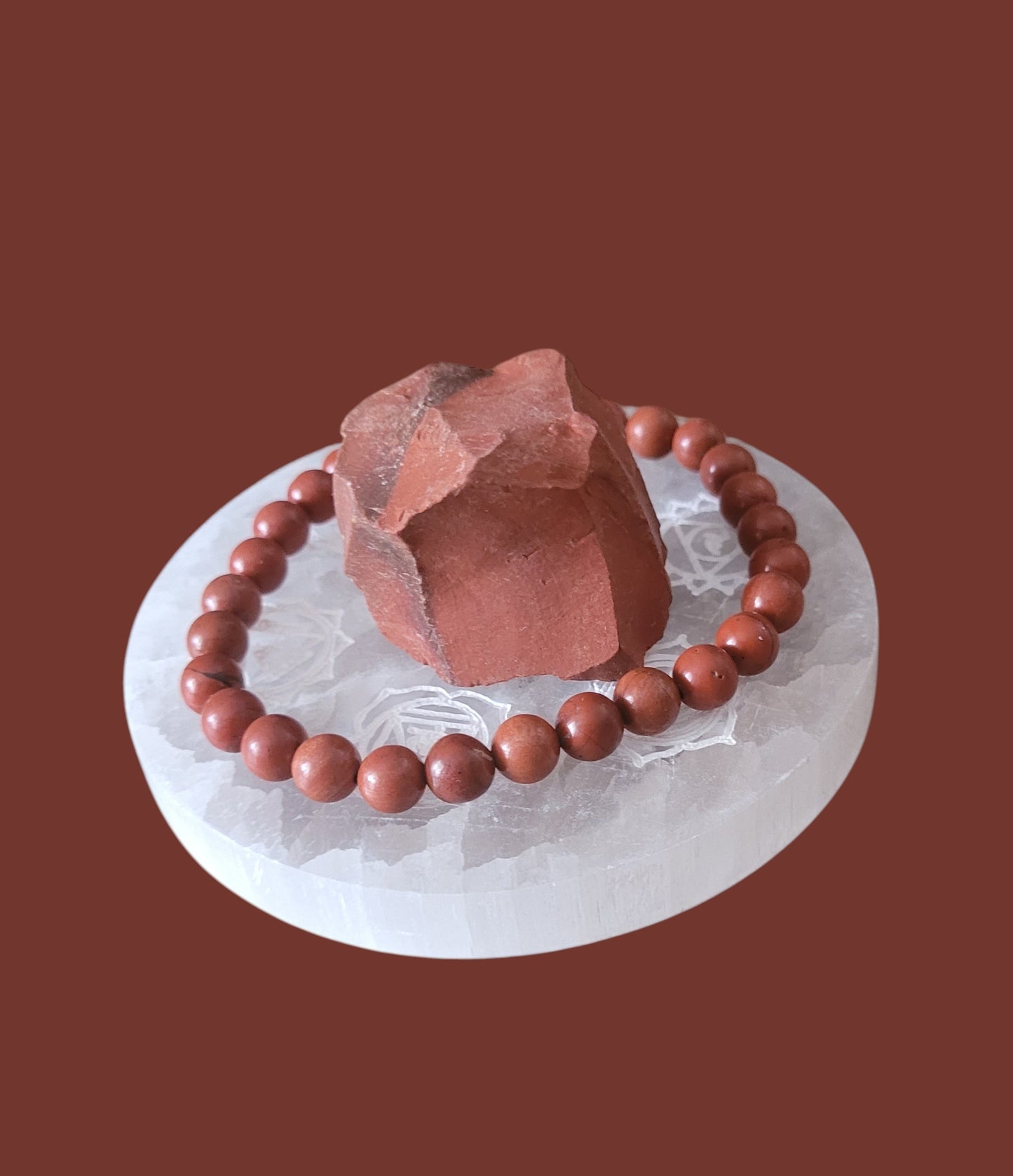 Platou din Selenit 8 cm - Chakra - Purificare Cristale & Energie