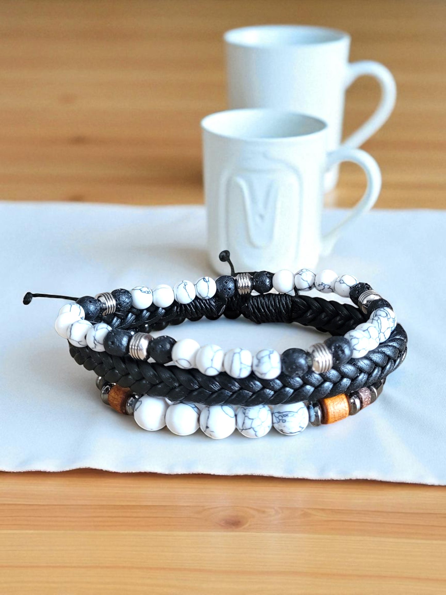 Brățari Premium pentru Bărbați – Echilibru