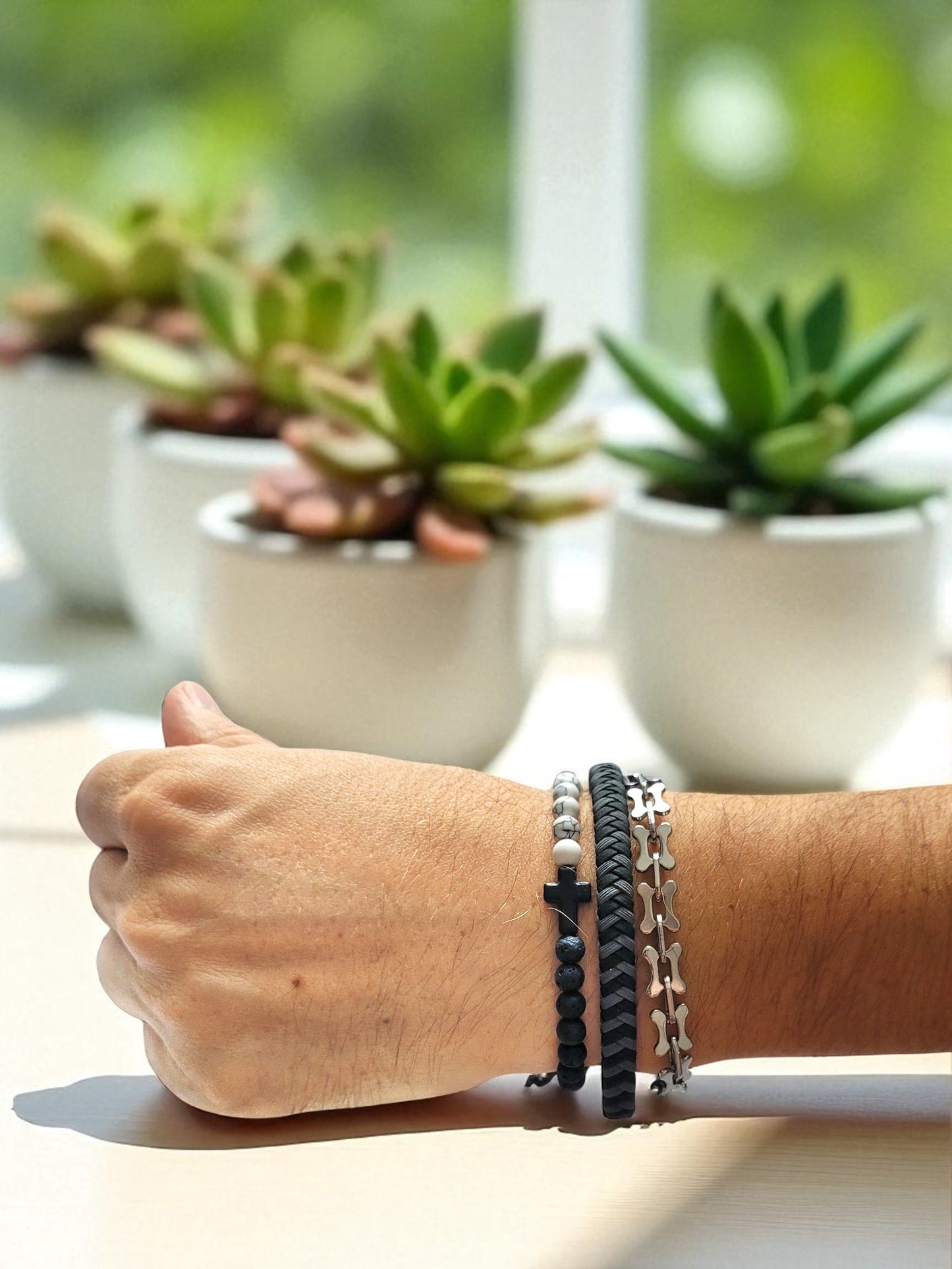 Brățari Premium pentru Bărbați – Echilibru și Forță