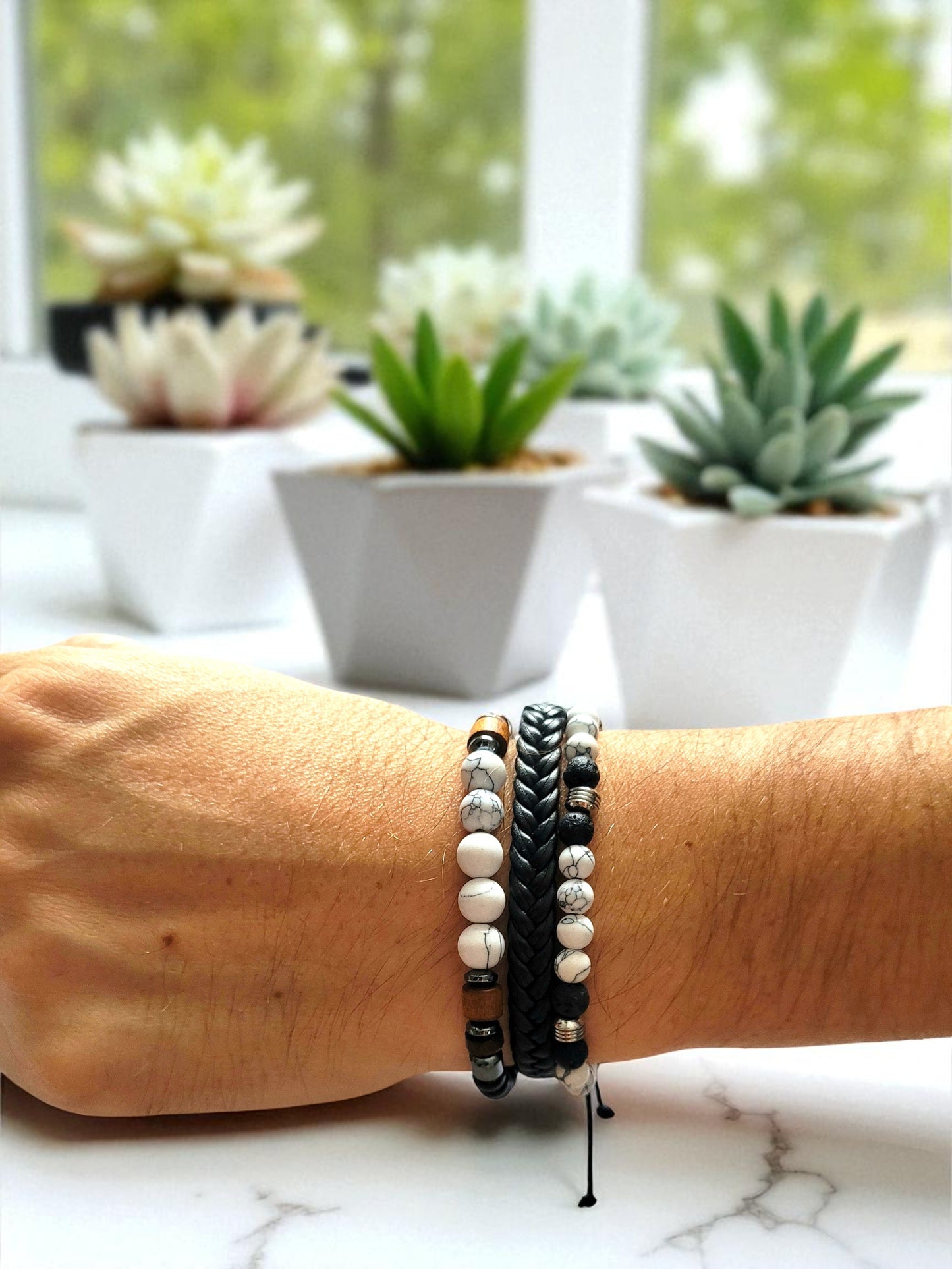 Brățari Premium pentru Bărbați – Echilibru