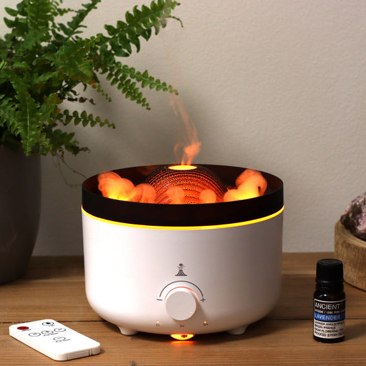 Aroma Difuzor cu Efect Vulcanic Mare - Două Culori