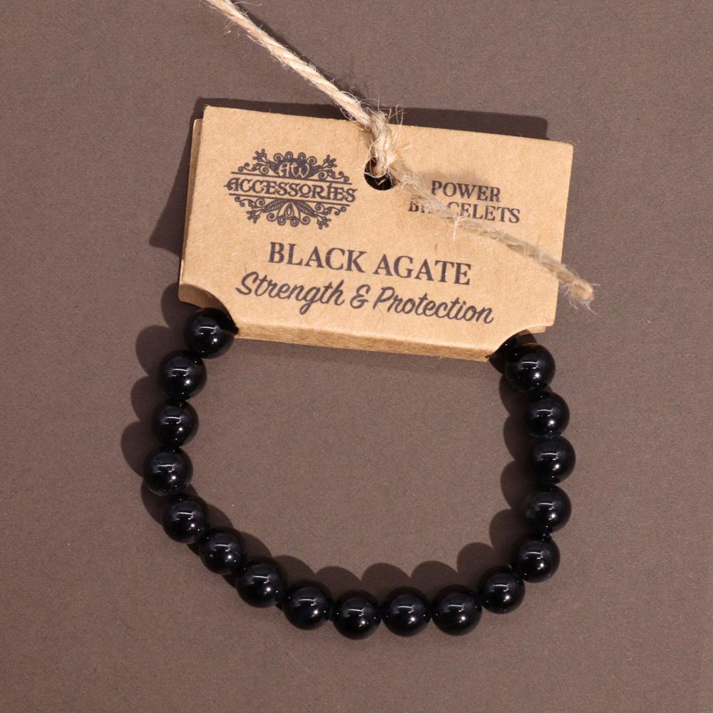 Bratara Energetica - Agat Negru - Protectie