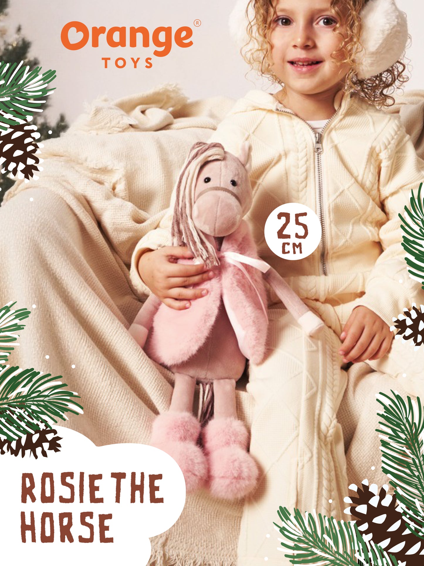 Căluțul Rosie – Symbol of the Year 2026 - Ediție Limitată Orange Toys (25 cm)