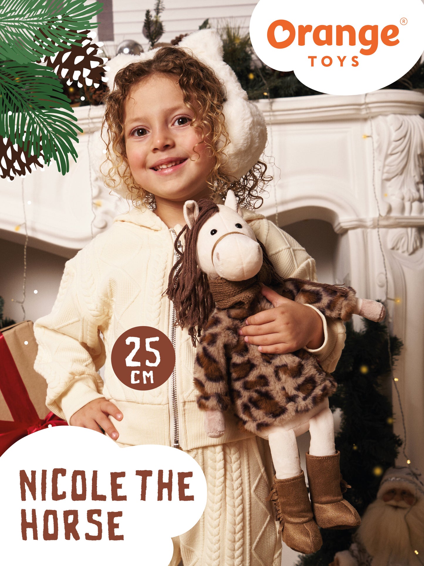Căluțul Nicole – Symbol of the Year 2026 - Ediție Limitată Orange Toys (25 cm)