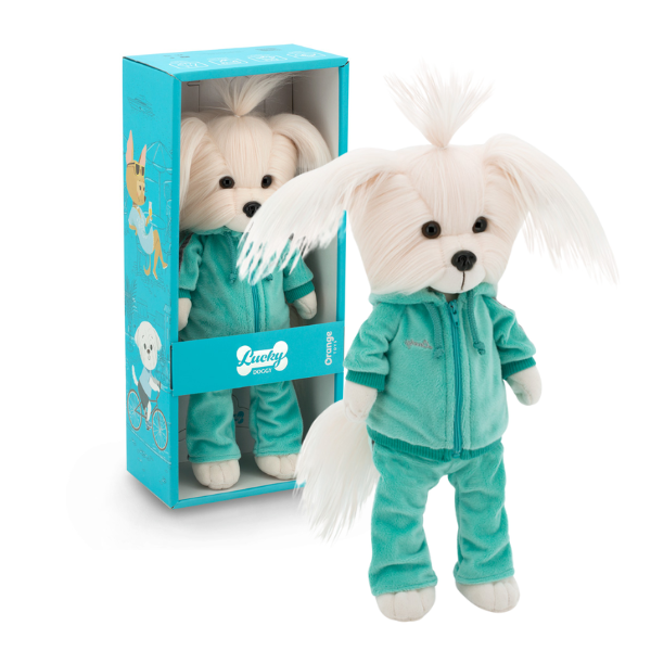 Lucky Mimi Fitness Mint – Căţeluşă de Pluş Premium Lucky Doggy