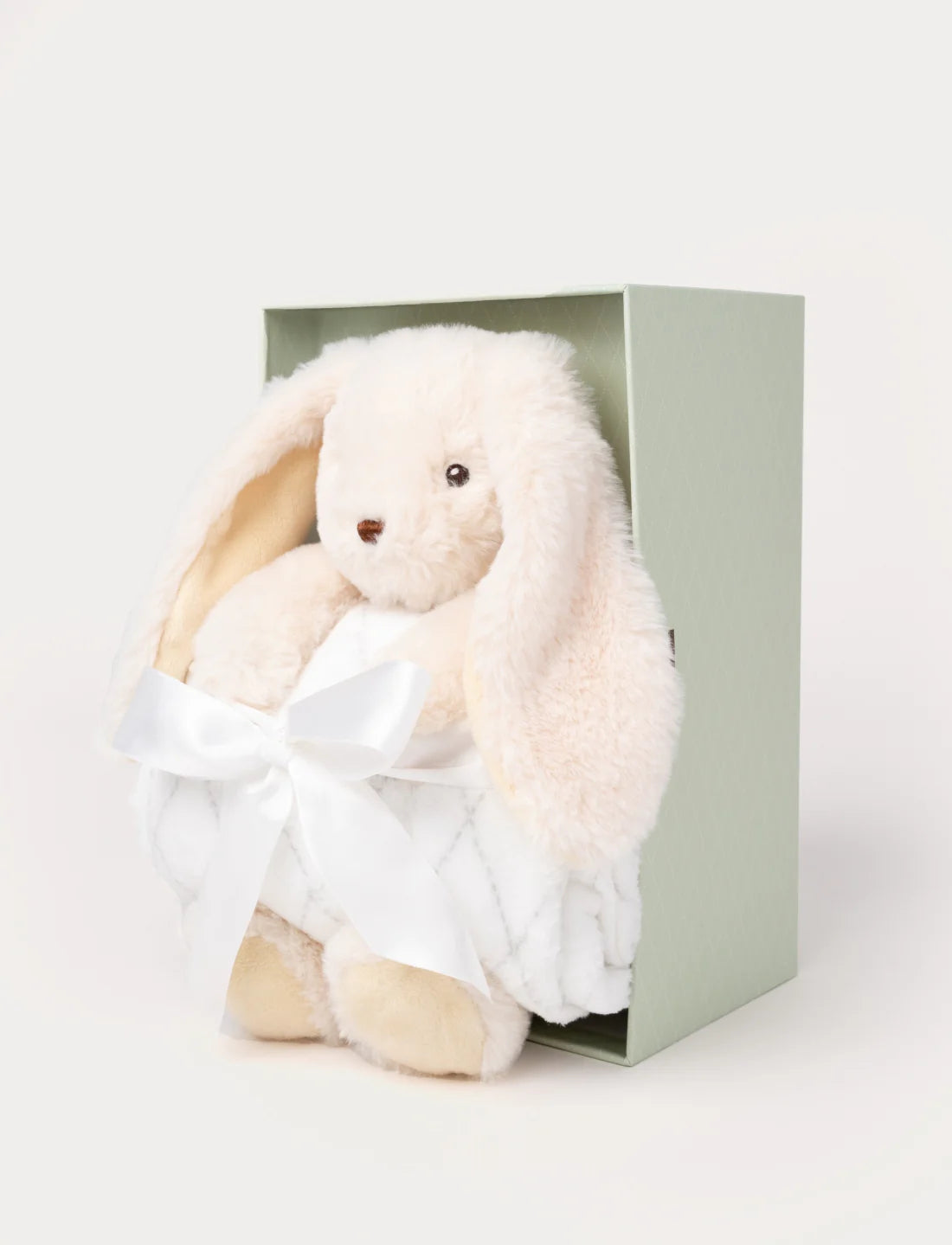 Svea Iepurașul Premium cu Păturică în Cutie Cadou, 30 cm, Teddykompaniet