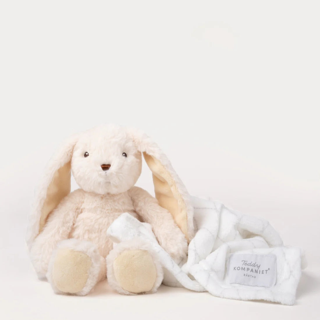 Svea Iepurașul Premium cu Păturică în Cutie Cadou, 30 cm, Teddykompaniet