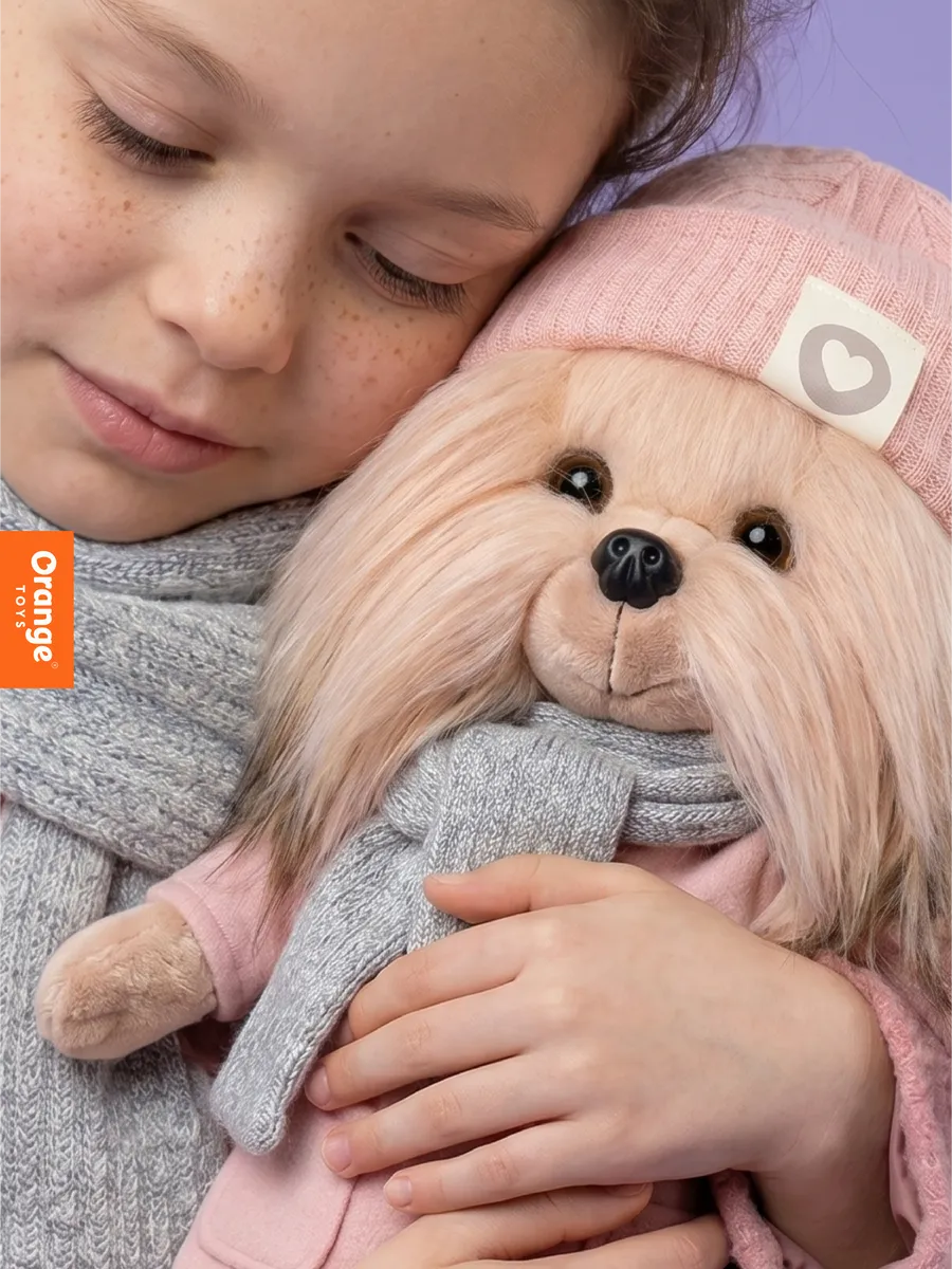 Lucky Yoyo Magia Iernii – Căţeluşă de Pluş Premium Lucky Doggy