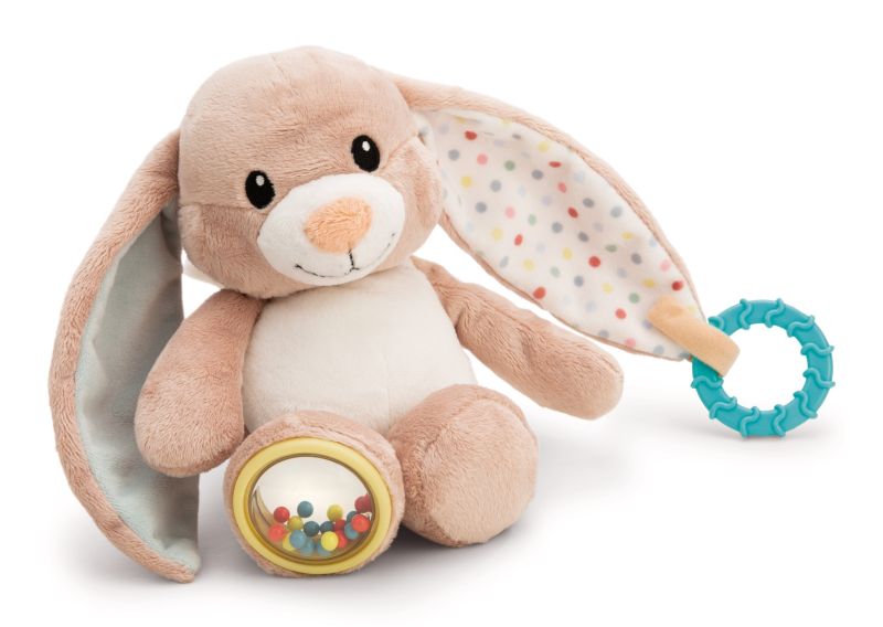Iepurașul Fjella – Jucărie Premium PERSONALIZATĂ cu Aripioare, Funcții Tactile și Sonore (23 cm)