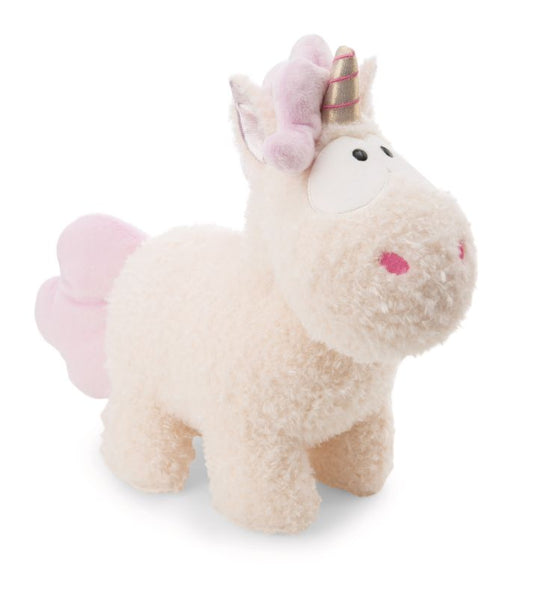 Unicorn de pluș Premium – Creamy Pink, 32 cm