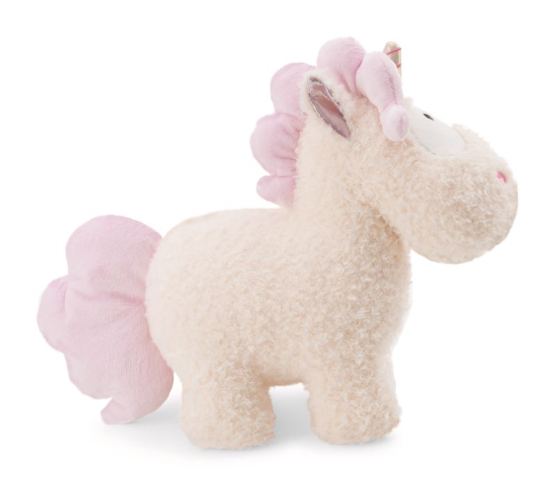 Unicorn de pluș Premium – Creamy Pink, 32 cm