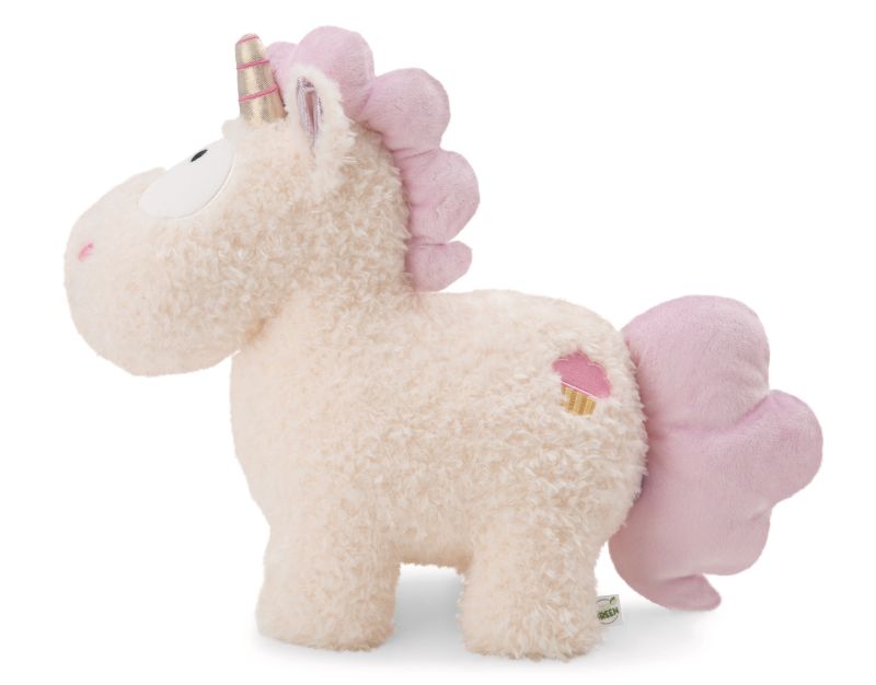 Unicorn de pluș Premium – Creamy Pink, 32 cm
