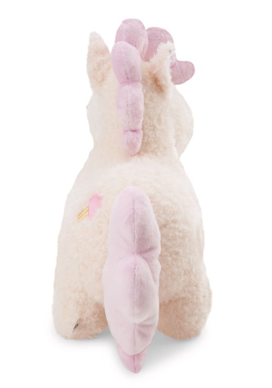 Unicorn de pluș Premium – Creamy Pink, 32 cm