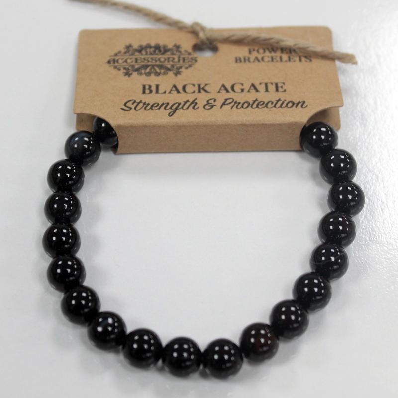 Bratara Energetica - Agat Negru - Protectie