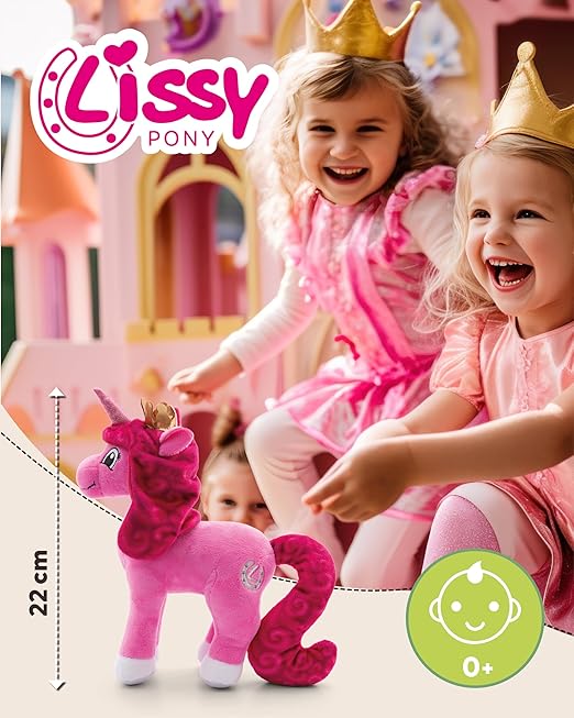 Lissy PONY Selina – Unicorn de Pluș Premium NICI, 22 cm