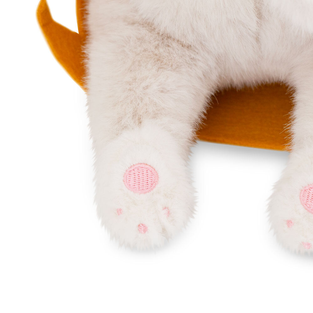 Milo – Pisoiul Alb de Pluș (35 cm) – Jucărie Premium Ultra Pufoasă Orange Toys