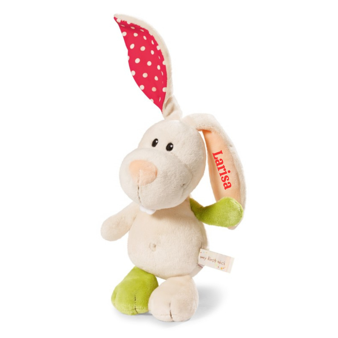 Jucarie premium Iepurașul Tilli, PERSONALIZAT, 23 cm