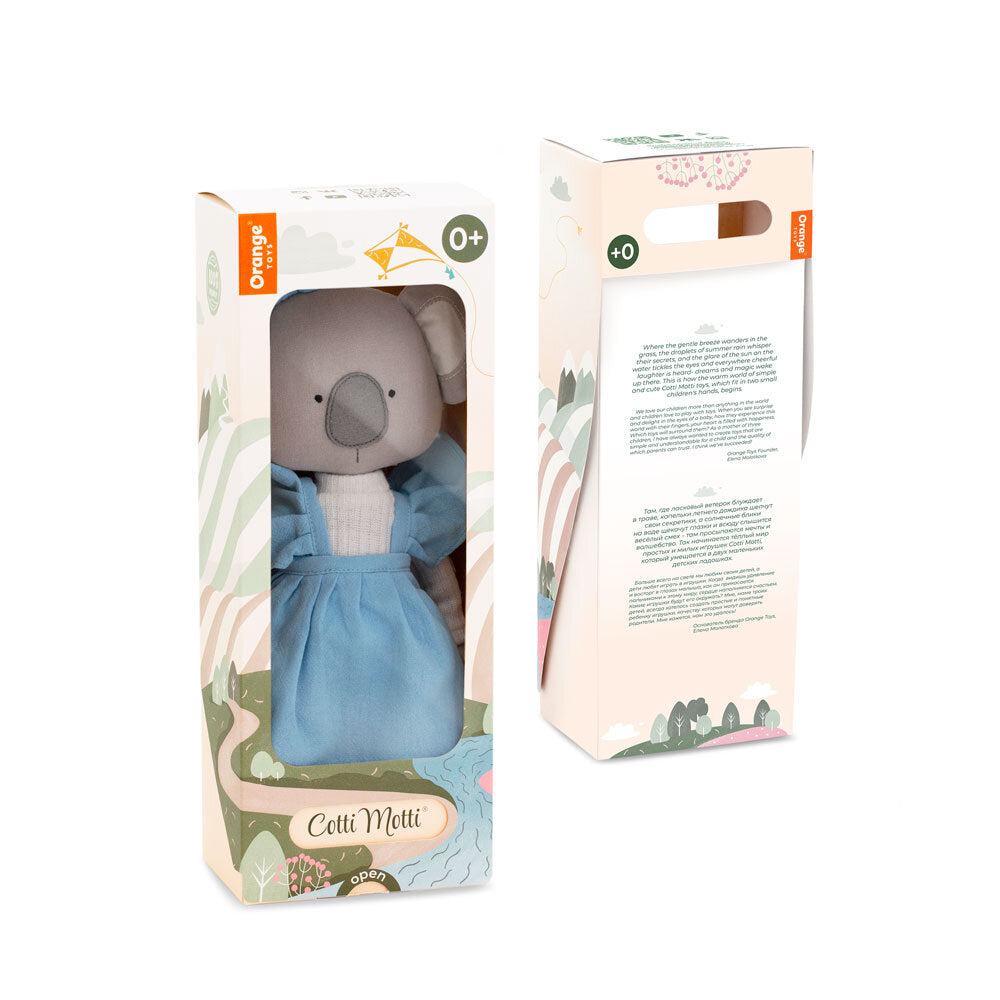 Annie – Koala Premium de Pluș Cotti Motti (30 cm)+ CADOU Casuta interactiva bebe