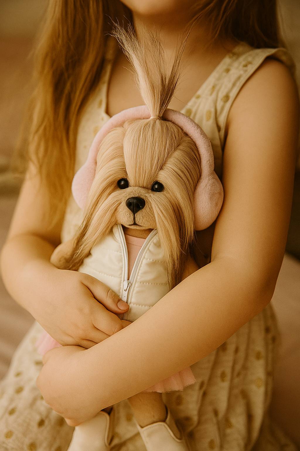 Lucky Yoyo Pink Dream – Căţeluşă de Pluş Premium Lucky Doggy