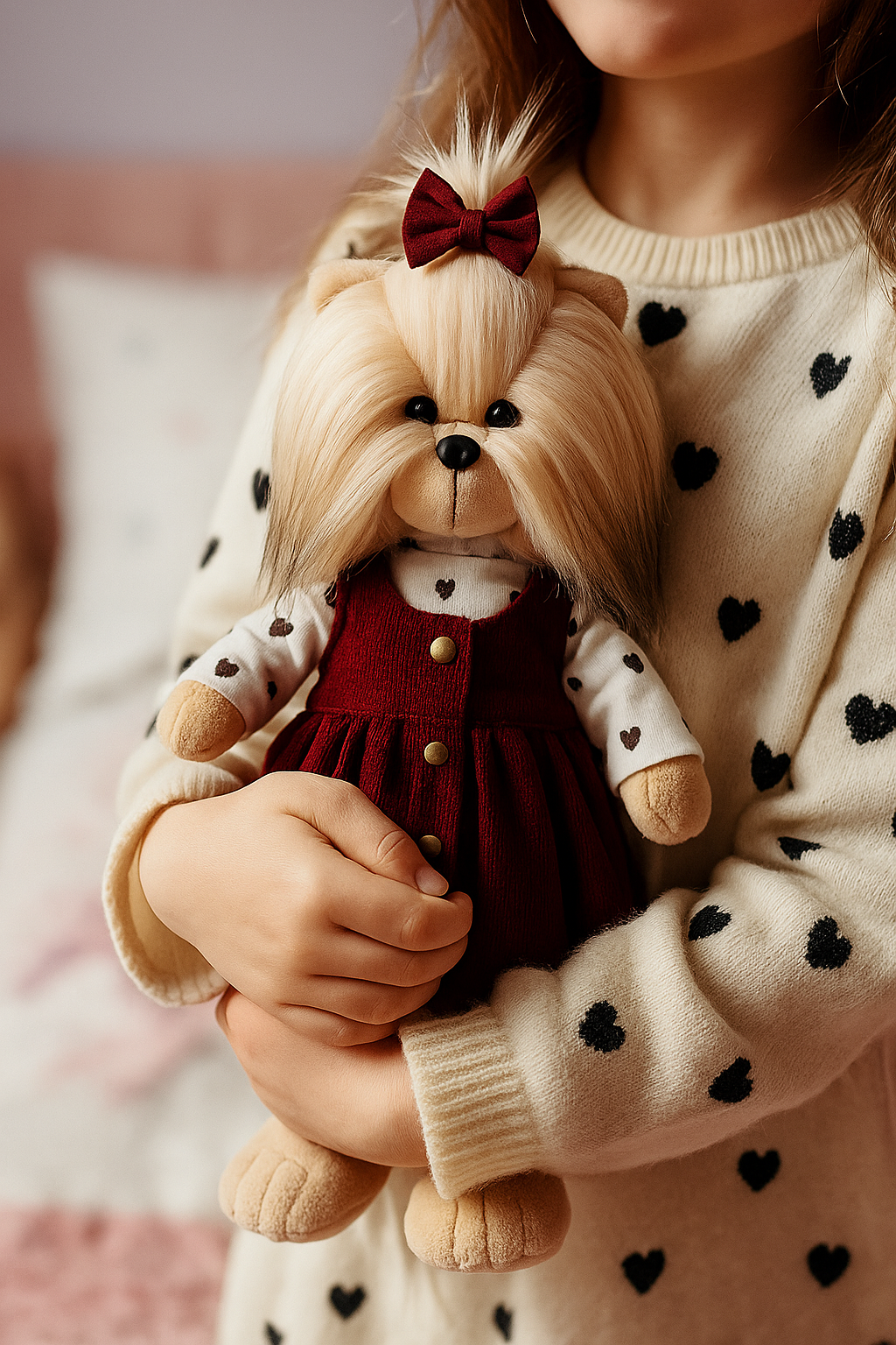 Lucky Yoyo Cozy Casual – Căţeluşă de Pluş Premium Lucky Doggy